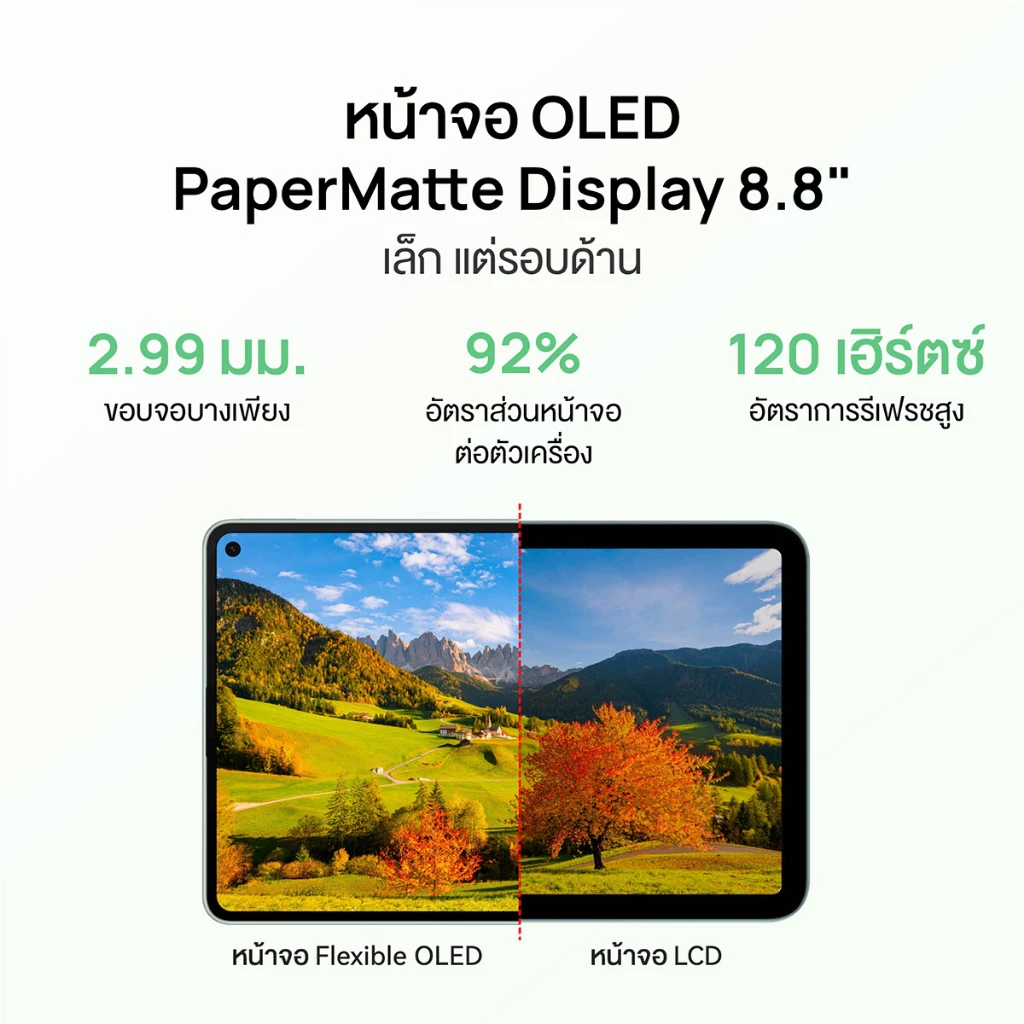 HUAWEI MatePad Mini เป็นแท็บเล็ตที่มาแนว “เล็กแต่แรง” และหลายคนเริ่มมองว่าเป็นคู่แข่ง iPad mini ตรงๆ Image2