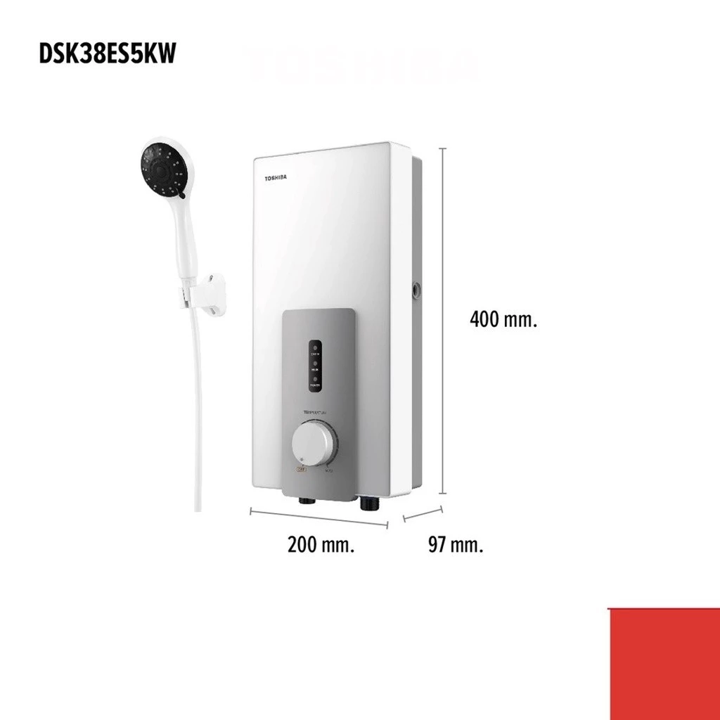 TOSHIBA DSK38S5KW เป็นเครื่องทำน้ำอุ่นที่มาแนว “ซื้อไปใช้ยาวๆ แบบไม่จุกจิก” Image2