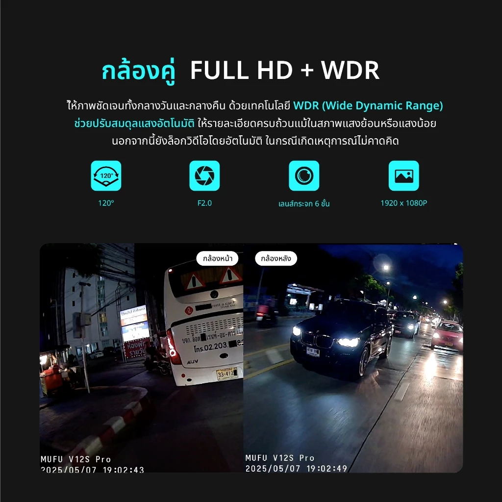MUFU V12S Pro กล้องติดหมวกสายใช้งานจริงที่คนขี่เริ่มชอบ Image3