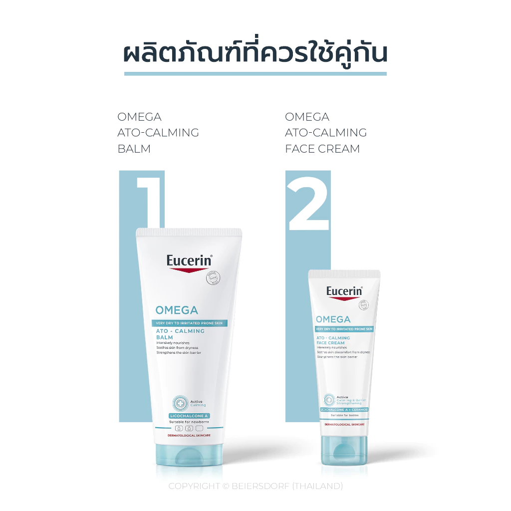 Eucerin Omega Balm ตัวดังของสายผิวแห้งคัน Image4
