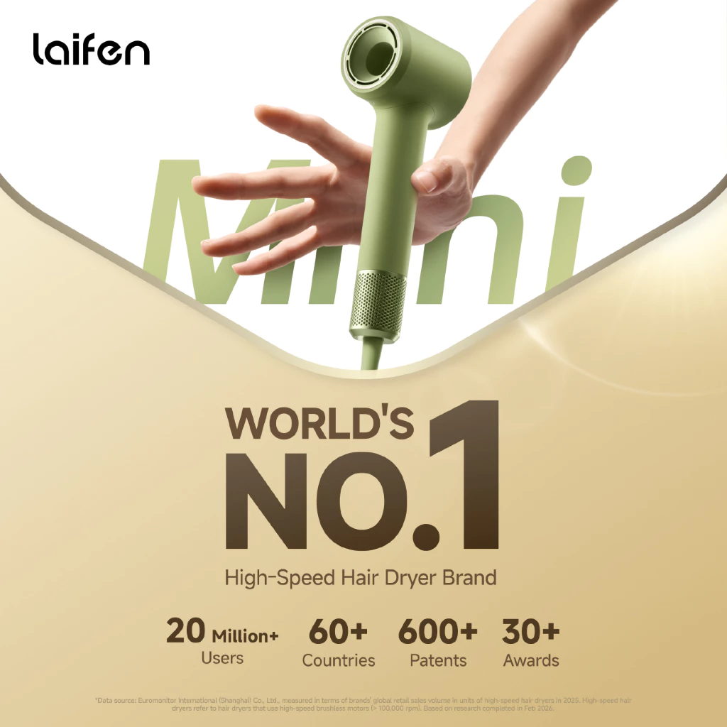 Laifen Mini ไดร์เป่าผมไซซ์เล็กที่แรงเกินตัว Image1