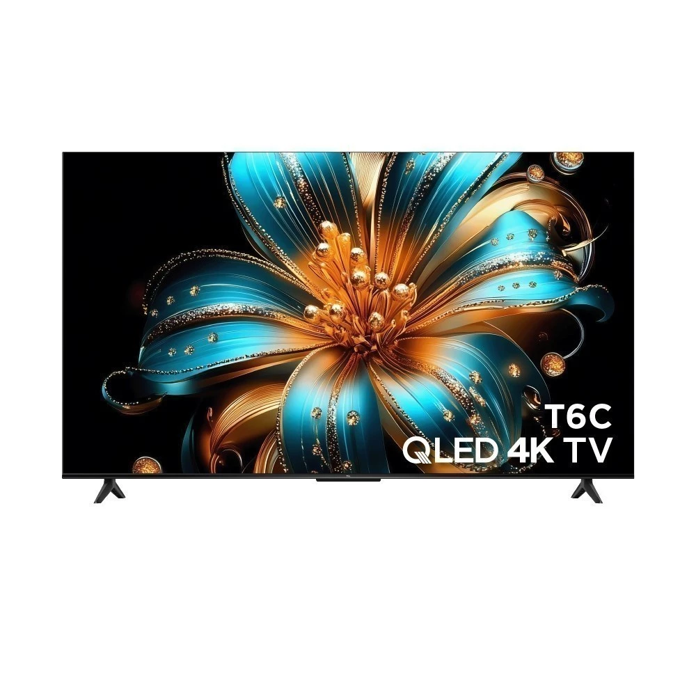 TCL 55T6C ทีวี 55 นิ้ว 4K QLED Google TV ภาพสวย ฟีเจอร์ครบ Image1