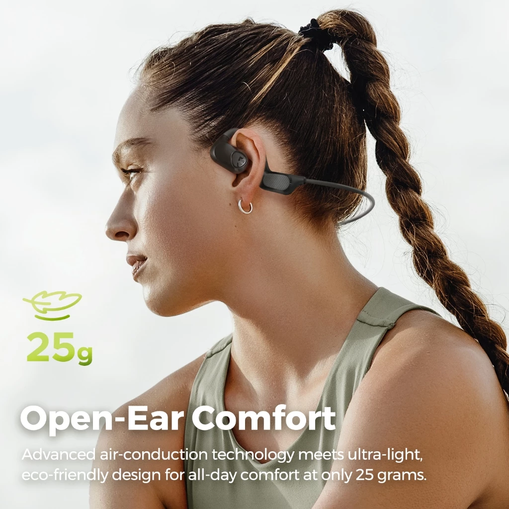 SoundPEATS RunFree Lite2 หูฟังเปิดหู Air Conduction ใส่วิ่งสบาย ใช้งานได้นาน 15 ชั่วโมง Image2