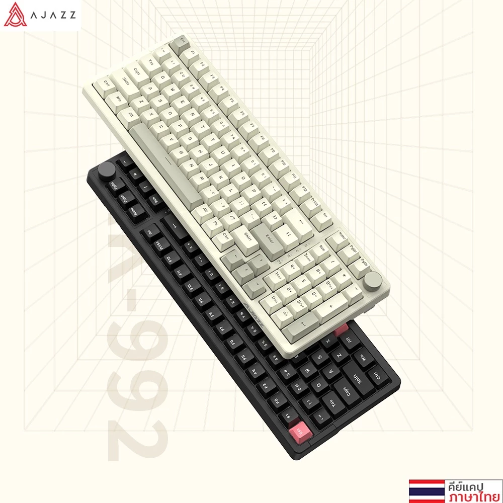 Ajazz AK992 Retro คีย์บอร์ดกลิ่นอายยุคคลาสสิก ที่ทั้งสวยและพิมพ์สนุก Image2