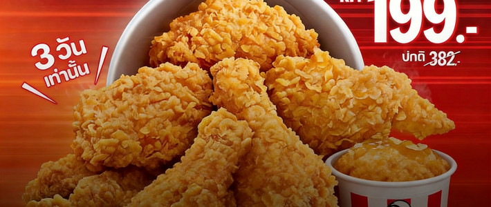 สั่ง KFC ออนไลน์ 2026 ช่องทางไหนคุ้มสุด