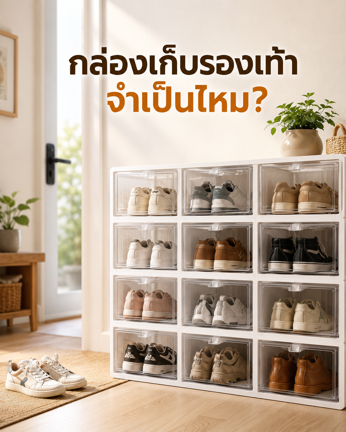 กล่องเก็บรองเท้า จำเป็นไหม? Image1