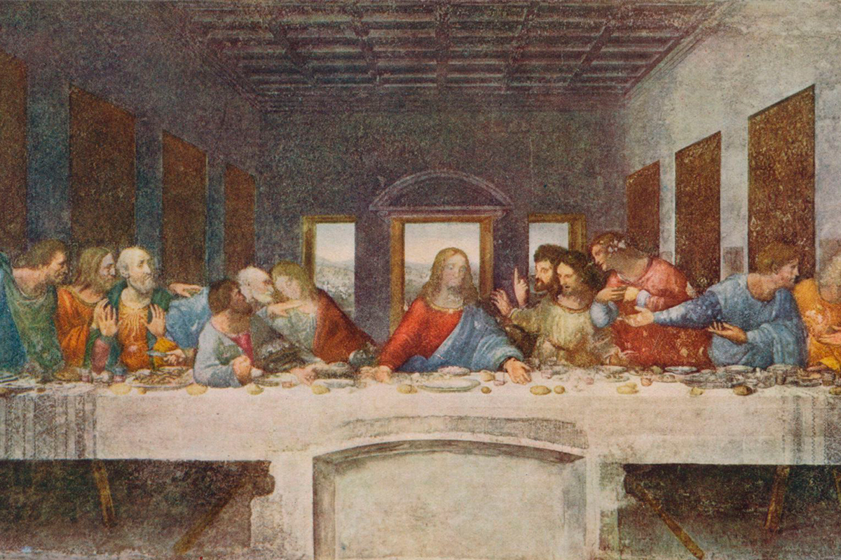 ภาพวาด The Last Supper ผลงานระดับโลกของเลโอนาร์โด ดา วินชี Image1