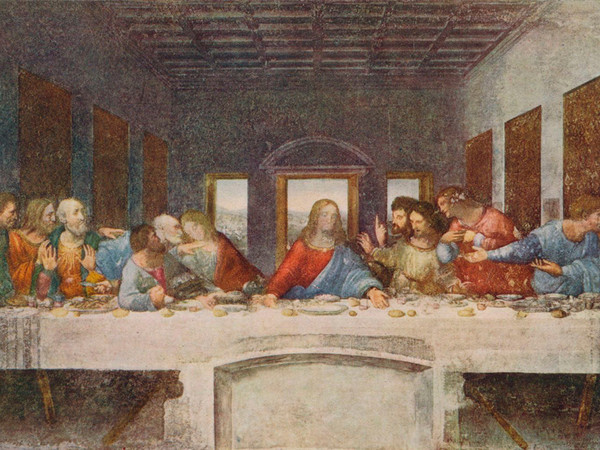 ภาพวาด The Last Supper ผลงานระดับโลกของเลโอนาร์โด ดา วินชี