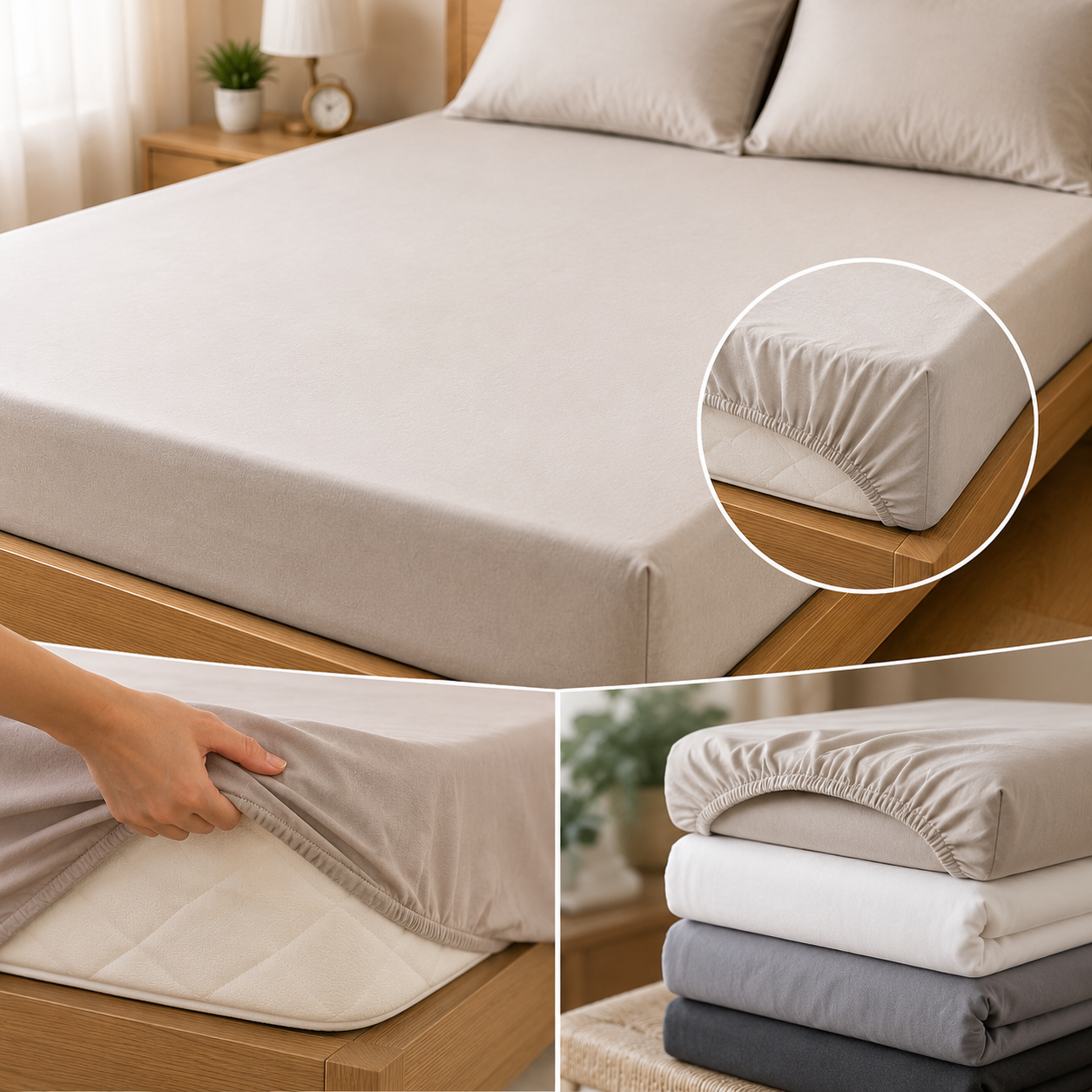 ผ้าปูที่นอนรัดมุม ดีกว่าแบบธรรมดายังไง? Image1