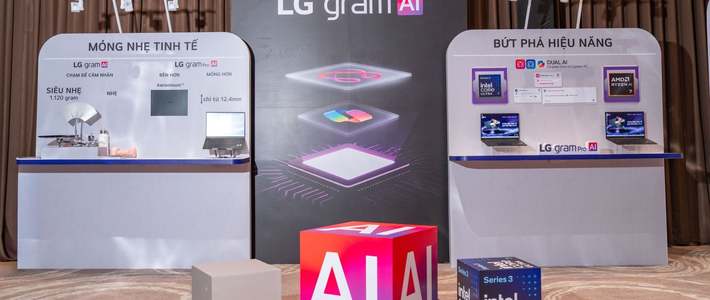 LG gram AI: แล็ปท็อปพกพาน้ำหนักเบาที่กลายเป็น AI workstation