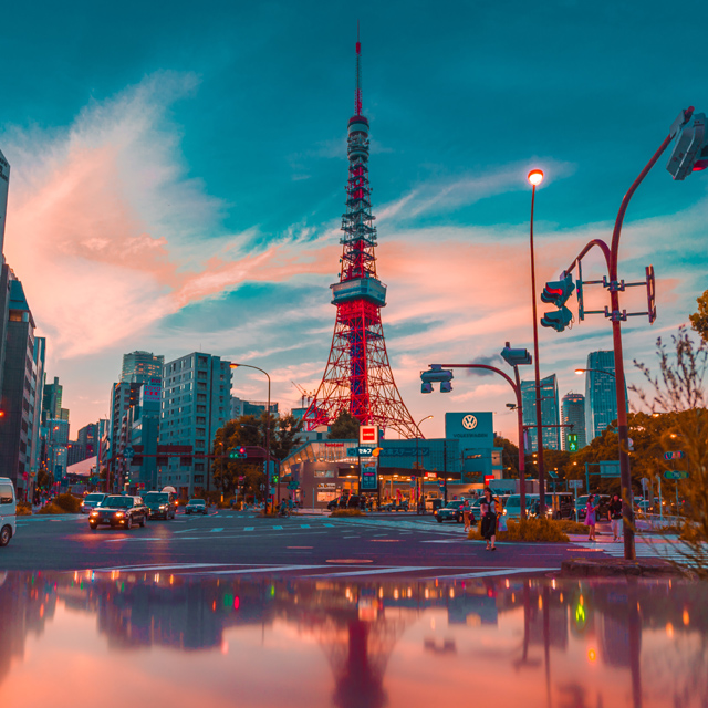 โตเกียวทาวเวอร์ (Tokyo Tower) แลนด์มาร์กสีแดงที่ได้รับแรงบันดาลใจจากหอไอเฟล Image1