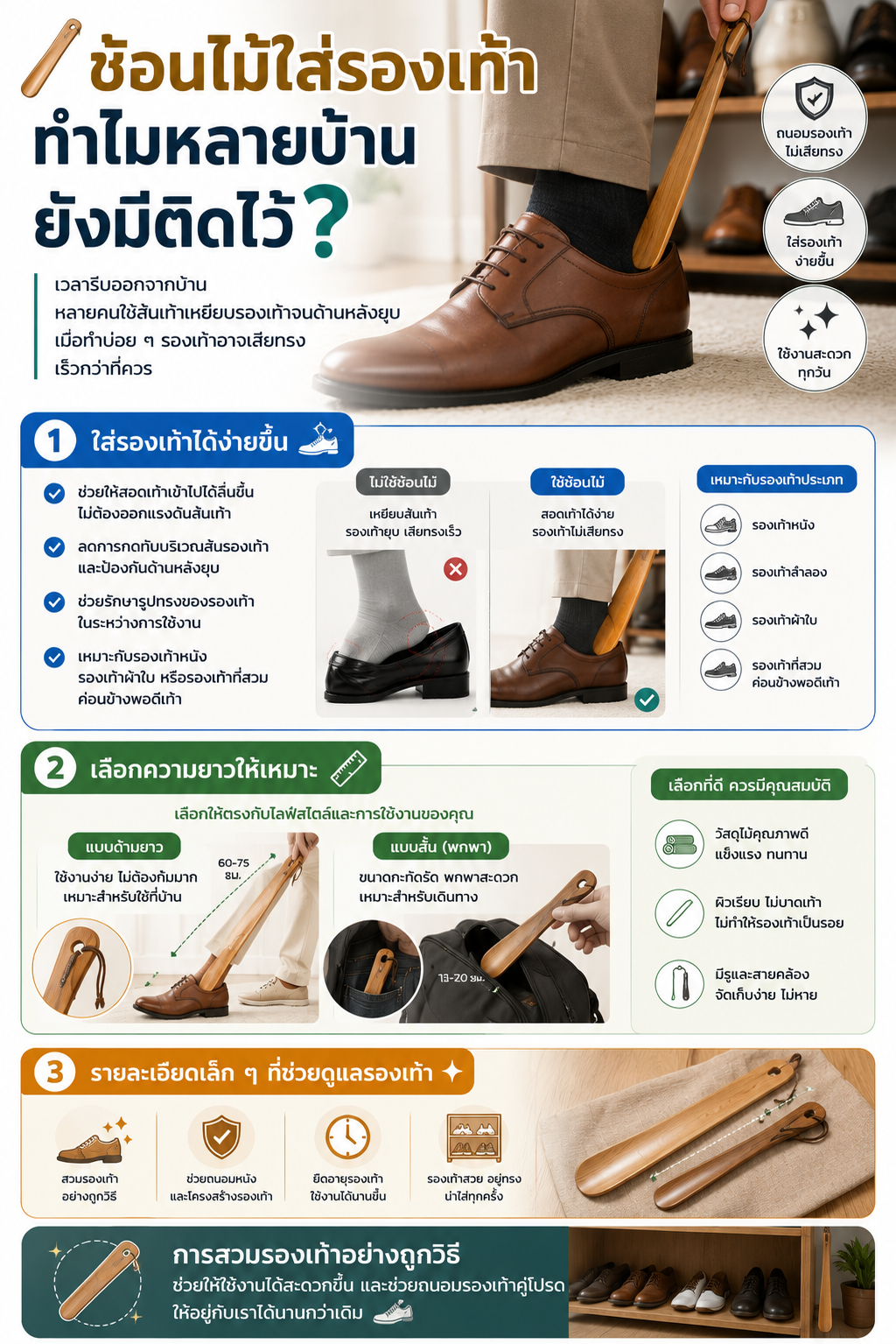 ช้อนไม้ใส่รองเท้า ทำไมหลายบ้านยังมีติดไว้? Image1