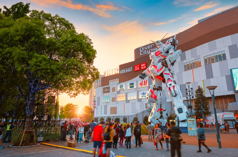 โอไดบะ (Odaiba) เกาะเทียมริมอ่าวโตเกียวที่รวมแหล่งช้อปปิ้งและสถานที่ท่องเที่ยวมากมาย Image1