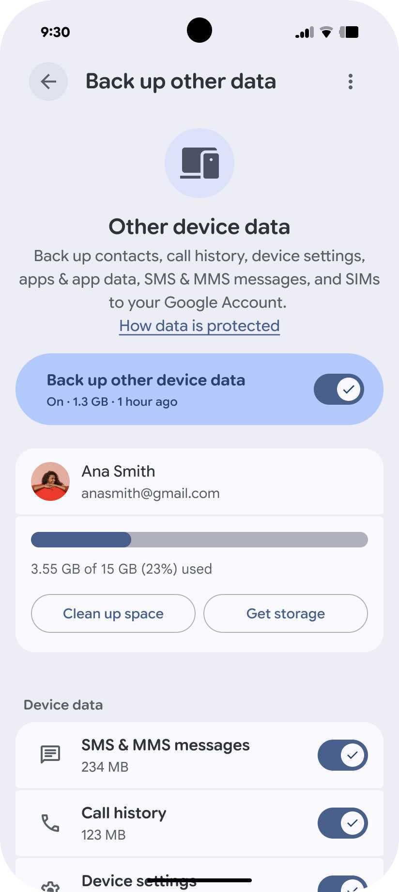 Google เปลี่ยนกฎการสำรองข้อมูล Android: ทุกไบต์มีราคา