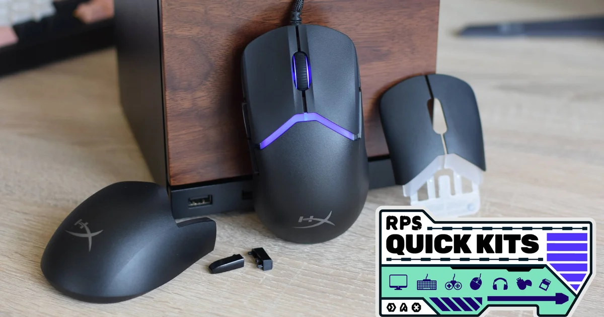 เมาส์เกมมิ่งโมดูลาร์ HyperX Pulsefire Saga vs YUNZII M2