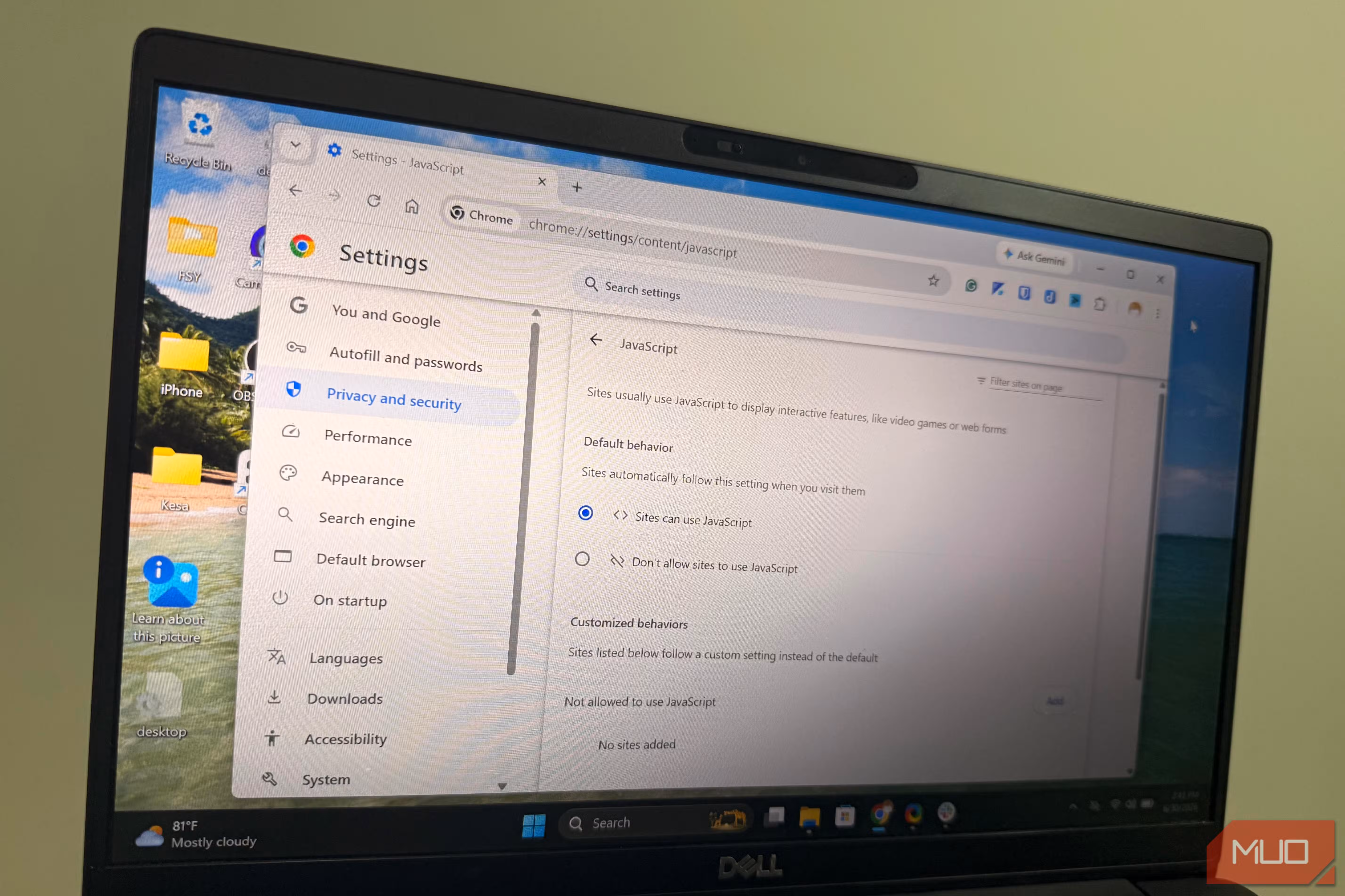 หยุดใช้ Chrome เปลี่ยนเบราว์เซอร์และจูน Windows ให้แล็ปท็อปลื่นขึ้น