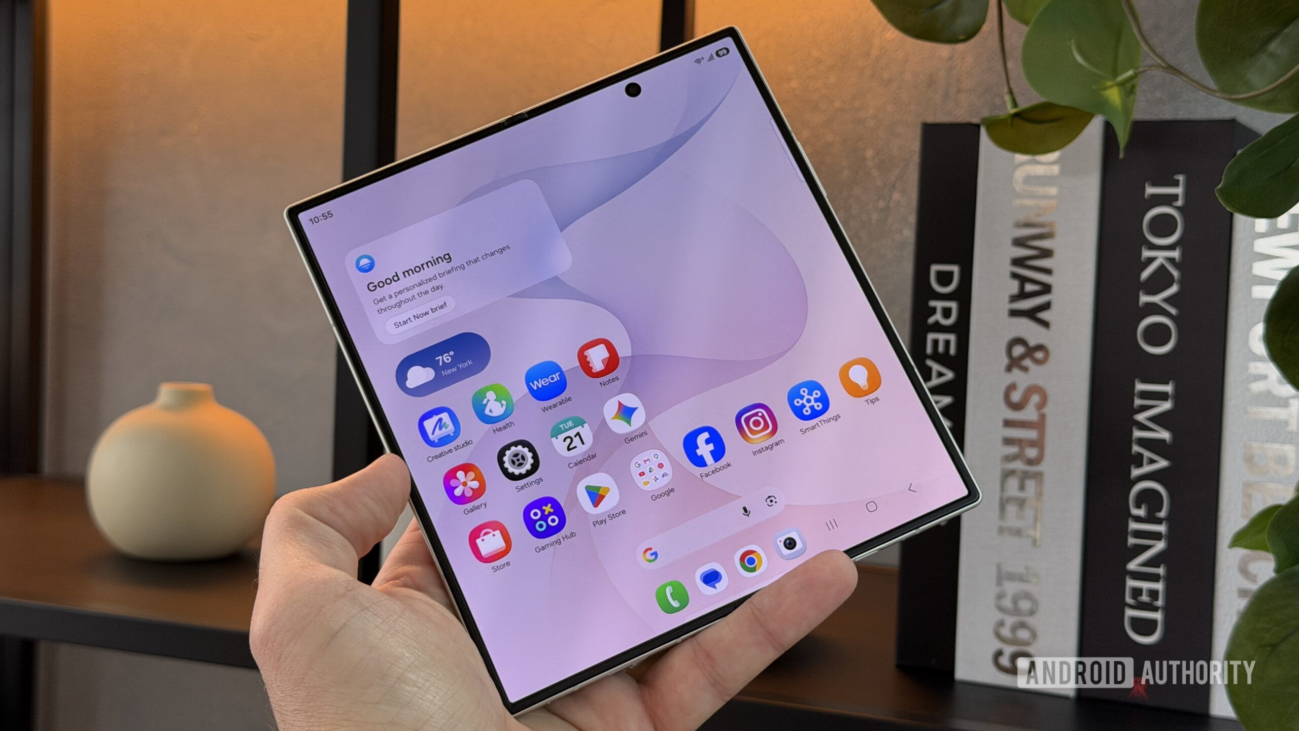 ตั้งค่า Galaxy Z Fold 8 Ultra ให้ใช้งานคุ้มหน้าจอพับใหญ่สุด