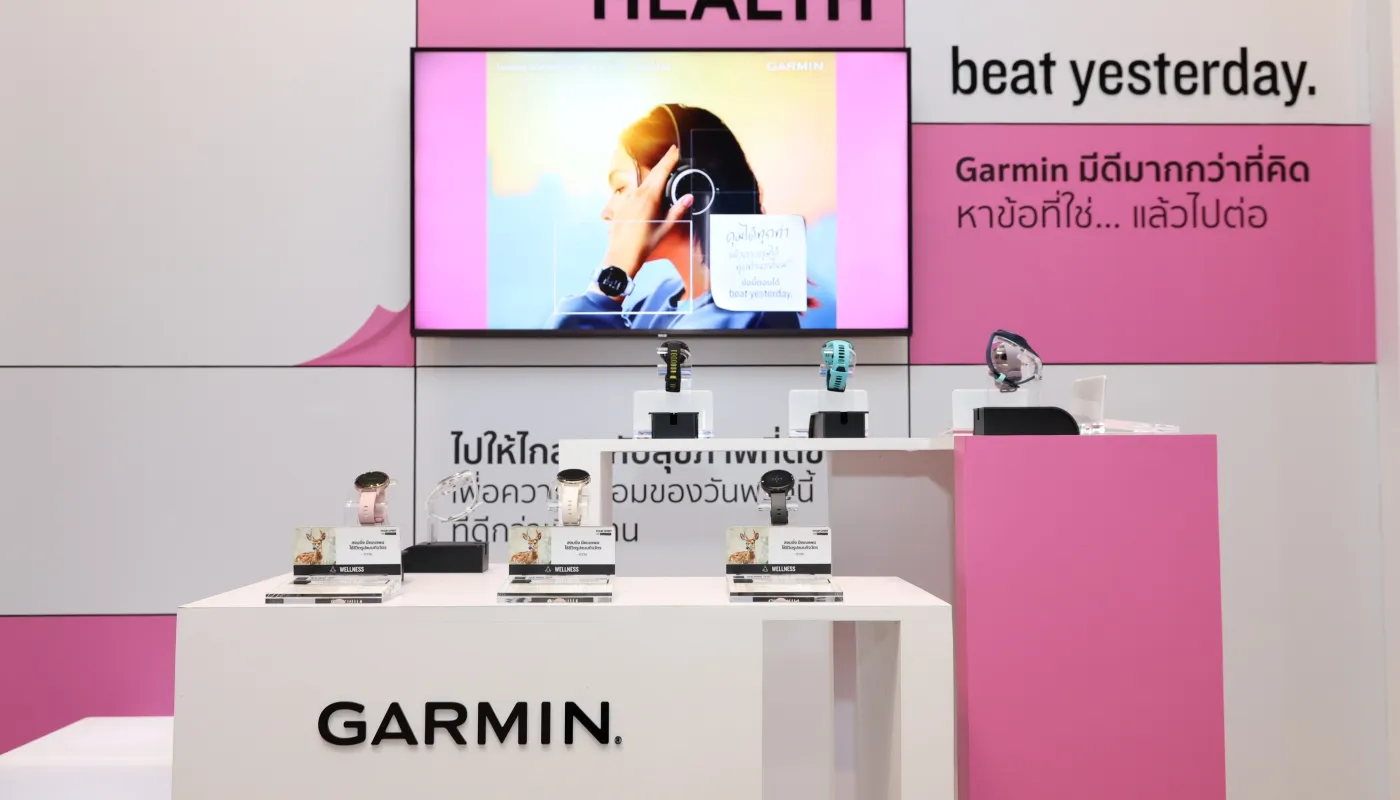 อุปกรณ์ฟิตเนส Garmin จุดระเบิดการเติบโต แตะรายได้สูงสุดใหม่