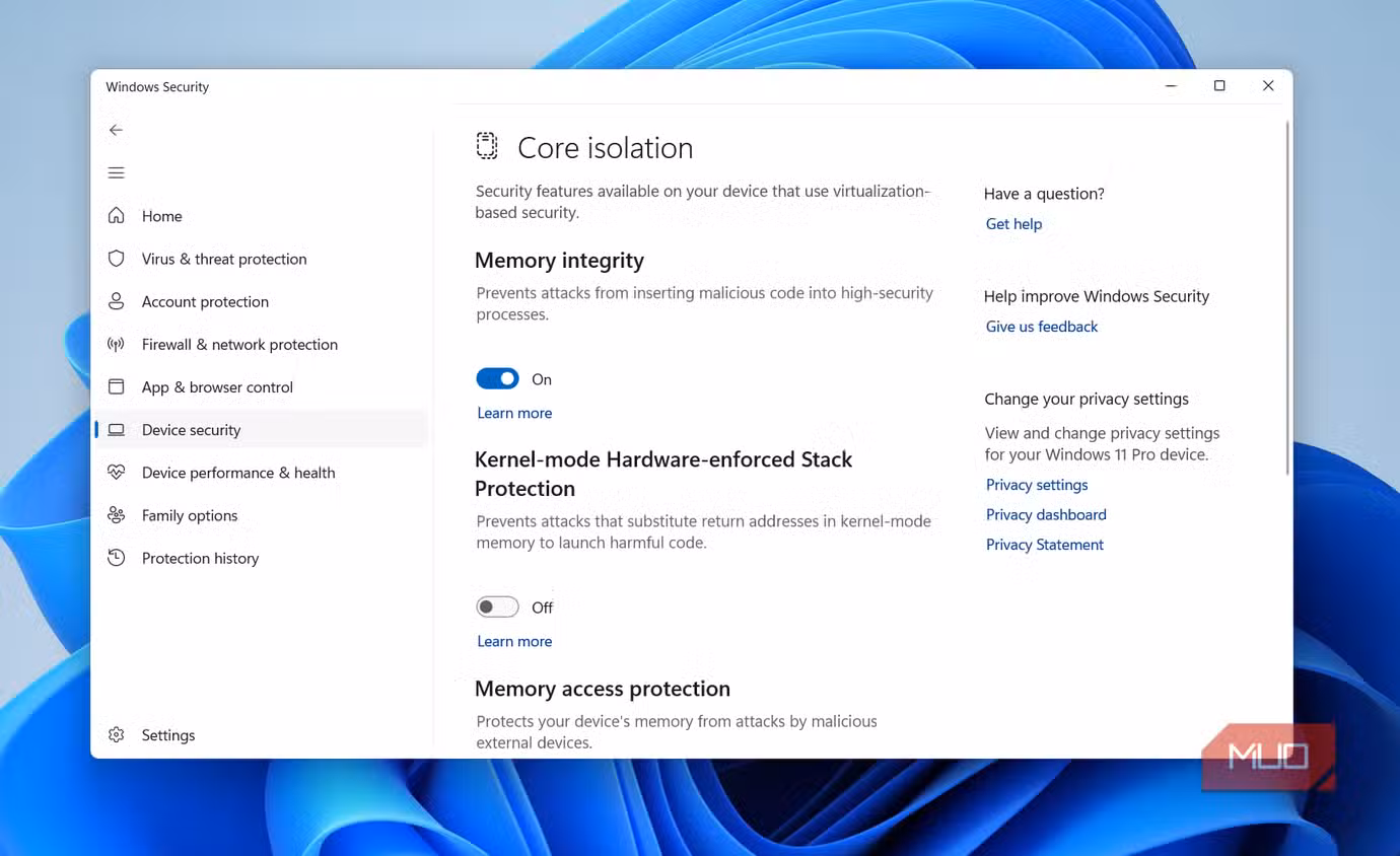ปรับแต่ง Windows 11 ให้ลื่นขึ้นด้วย Registry และ Memory Integrity