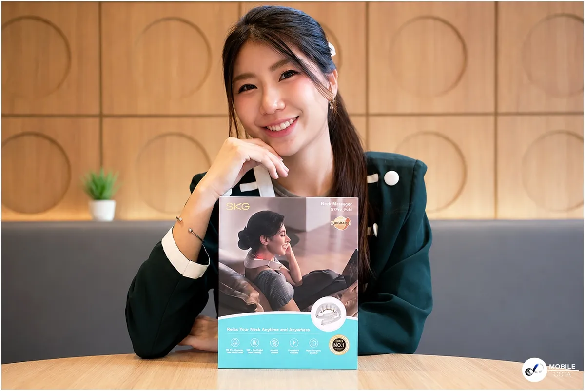 รีวิว SKG G7 Pro Fold เครื่องนวดคอพกพาเพื่องานออฟฟิศ