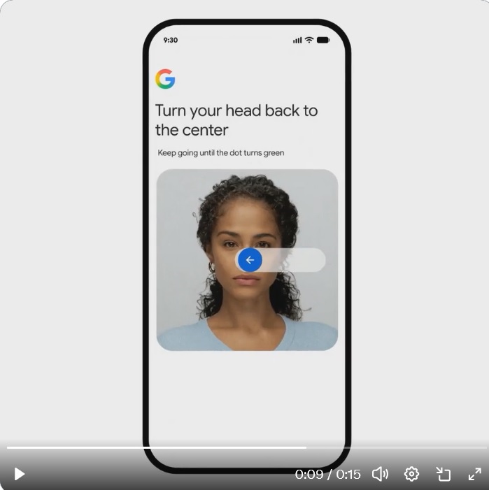 Google Selfie Video Sign-in จุดเปลี่ยนการยืนยันตัวตนด้วยวิดีโอสู่โลกไร้รหัสผ่าน