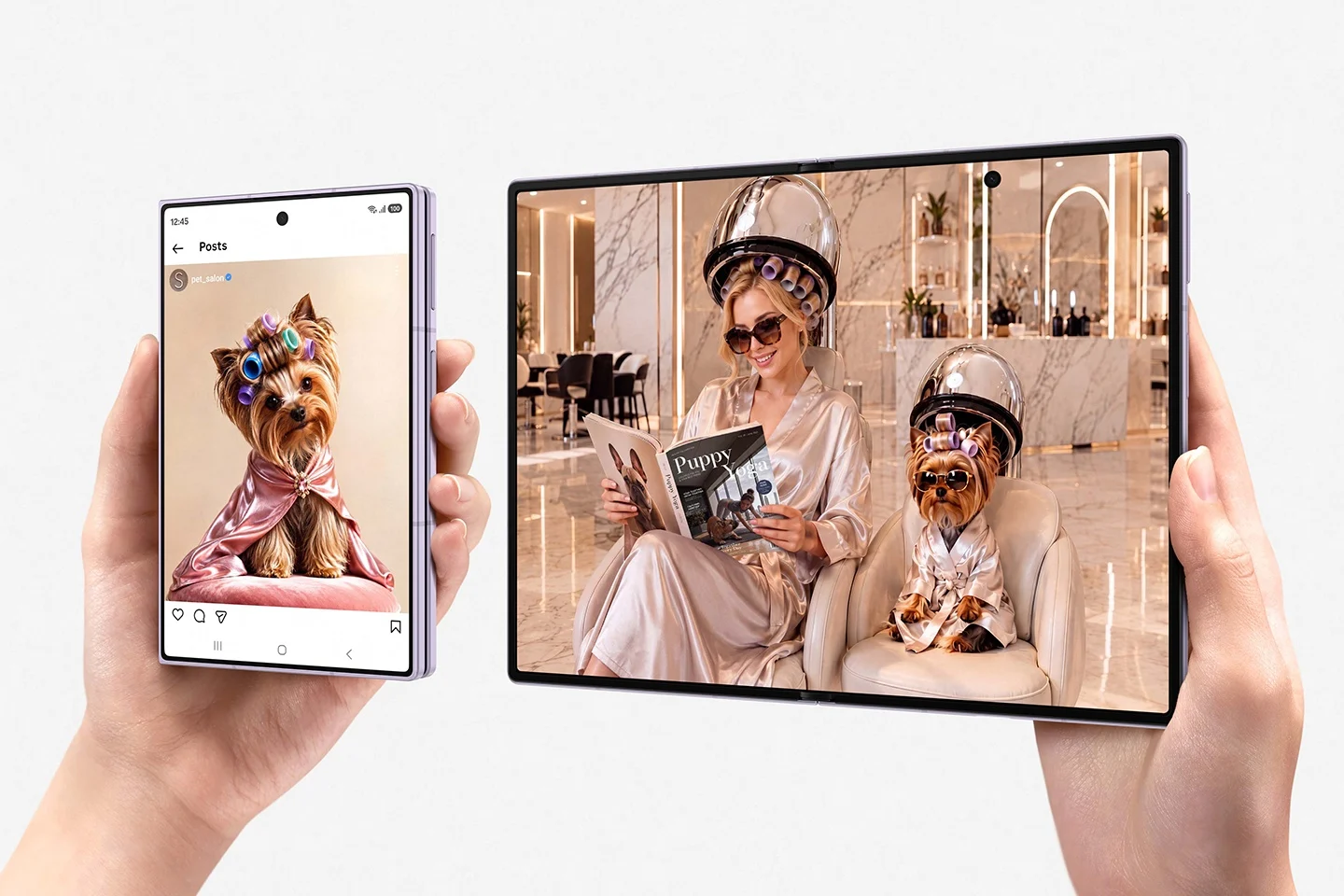 Galaxy Z Fold8 และ Flip8 วิธีเปลี่ยนจอพับให้เป็นเครื่องมือทำงานและครีเอท
