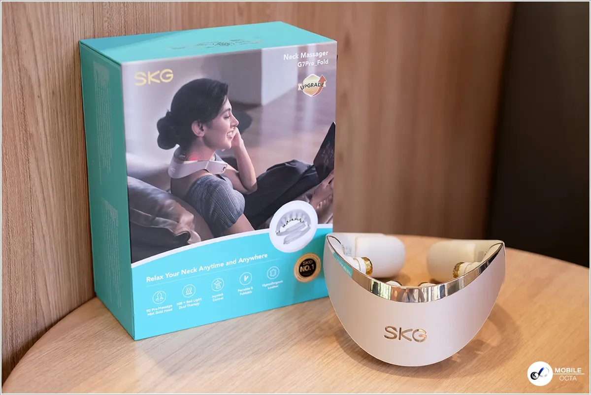 รีวิว SKG G7 Pro Fold เครื่องนวดคอพกพาเพื่องานออฟฟิศ