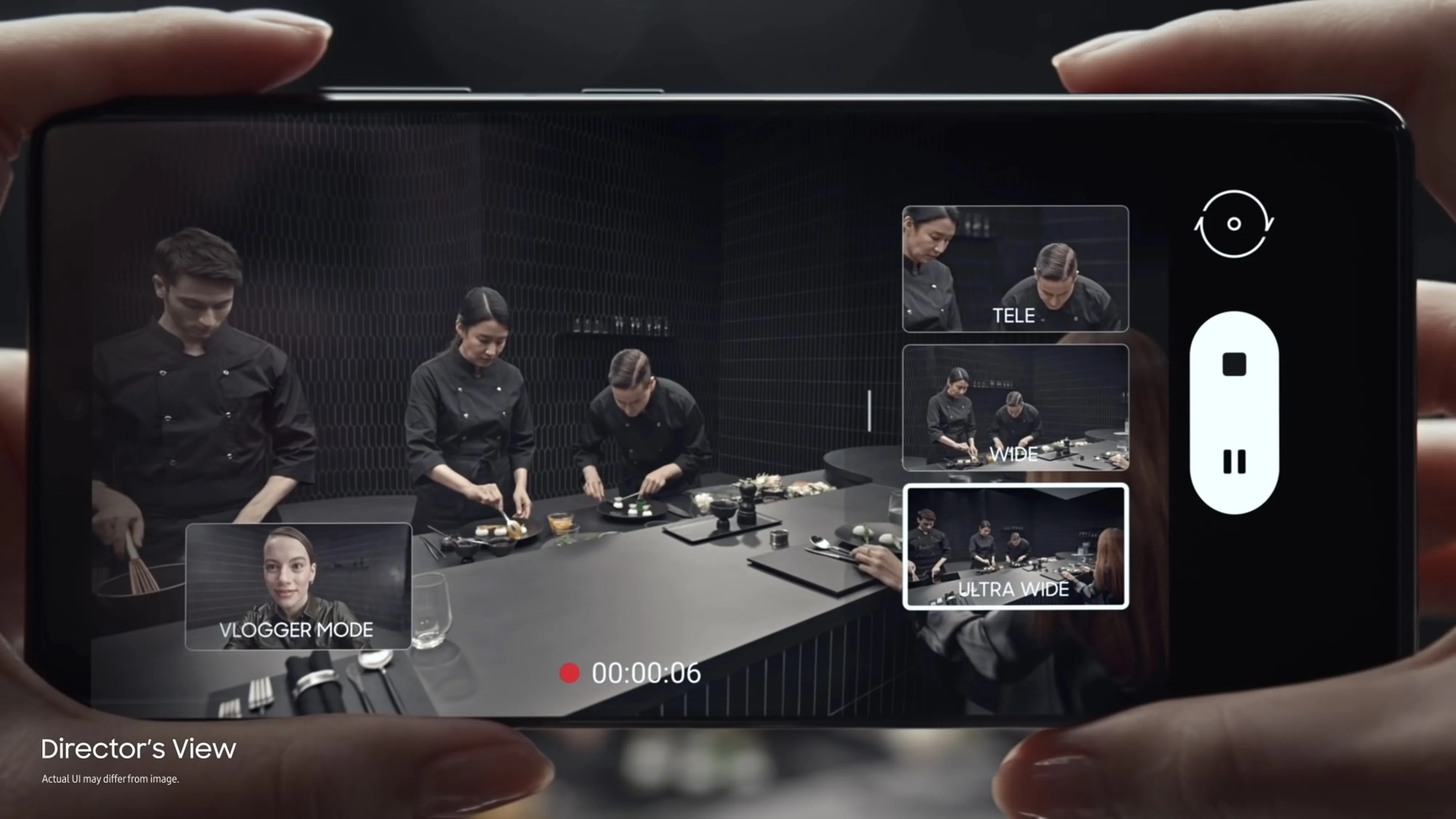 คุมภาพนิ่งระดับกิมบอลด้วย Super Steady ล็อกแนวนอนบน Galaxy S26