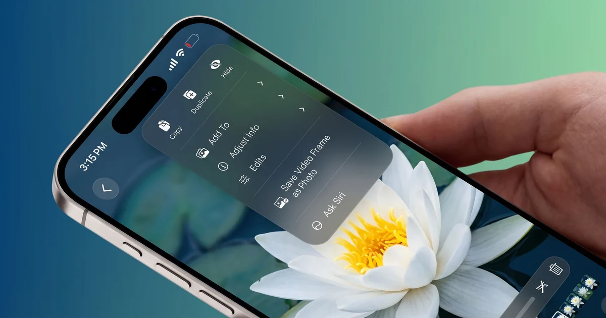 ควบคุมการซูมรูปบน iOS 27 เมื่อภาพเต็มจอเกินจำเป็น