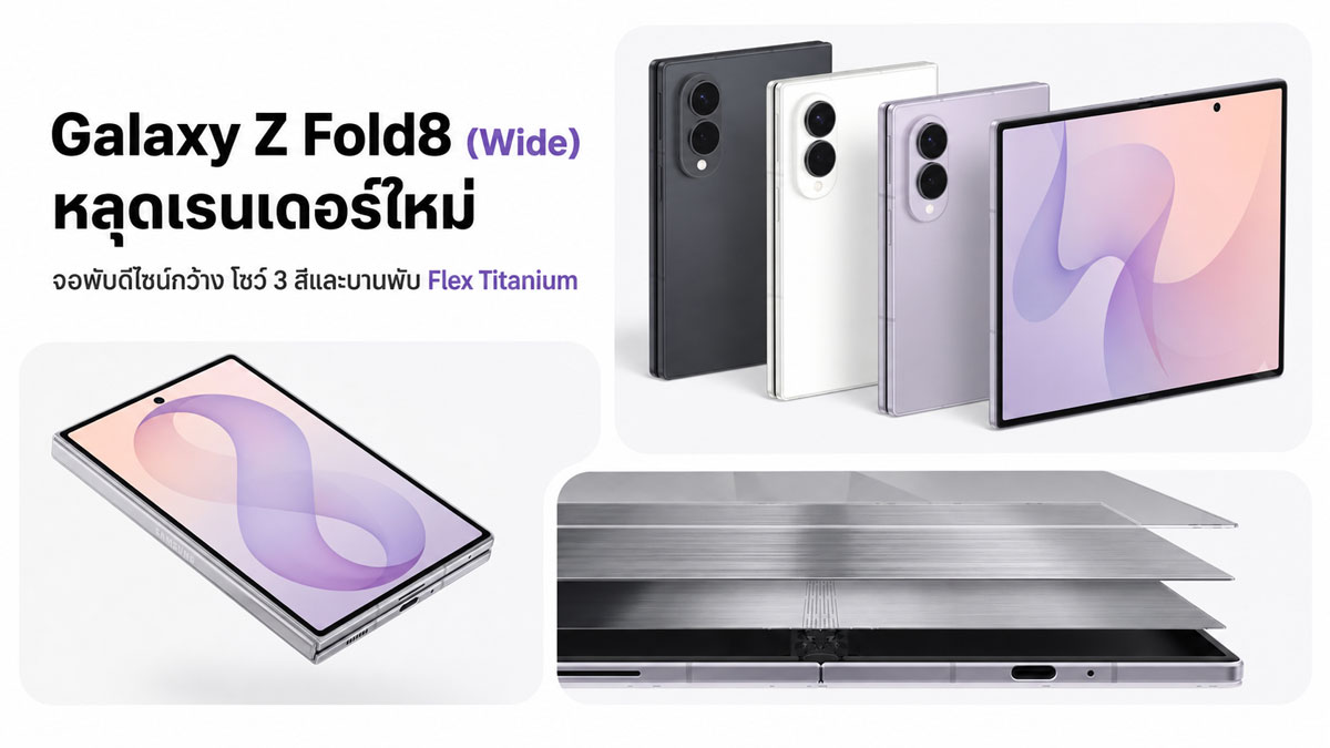 ยกระดับจอพับ multitasking บน Galaxy Z Fold8 Ultra ให้ทำงานจริงจังได้ทั้งวัน