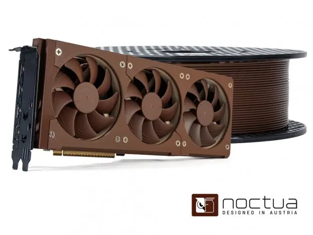 PETG ฟิลาเมนต์สีโทน Noctua ยกระดับพิมพ์ 3 มิติให้เข้ากับสาย PC Custom