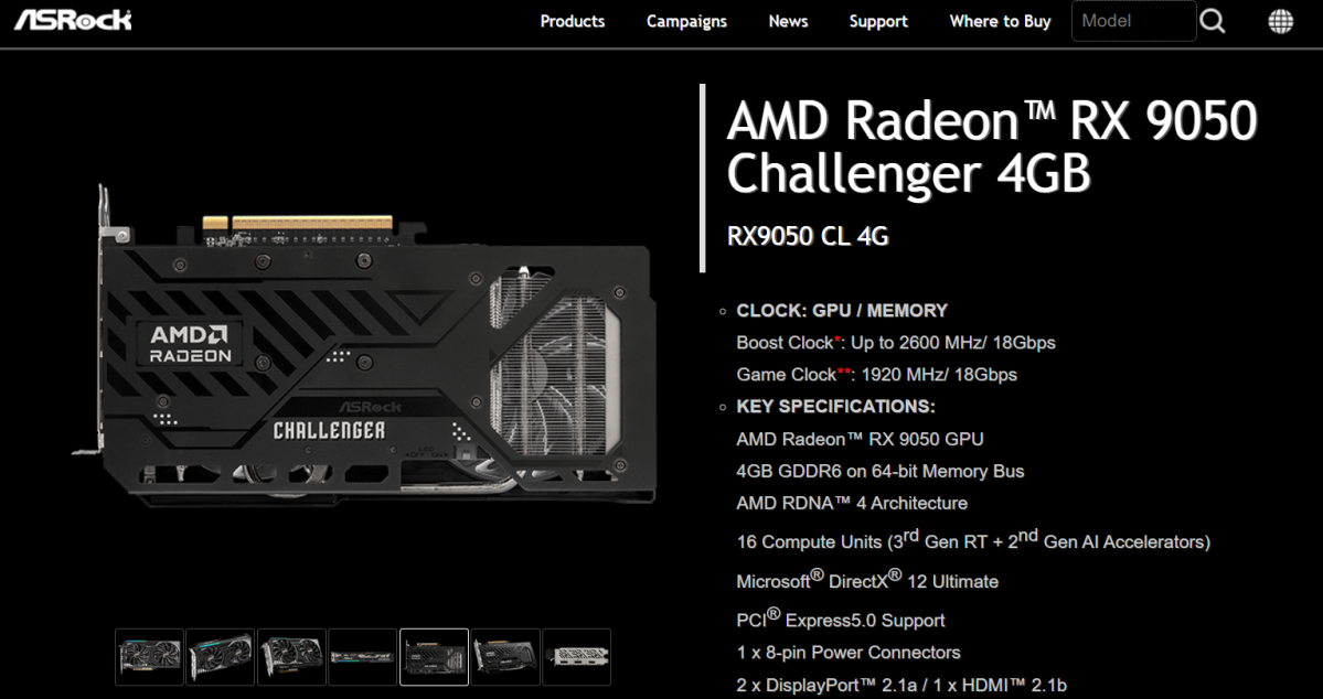 เจาะ AMD Radeon RX 9050 การ์ด RDNA 4 สายคุ้มสำหรับเกมเมอร์ 1080p