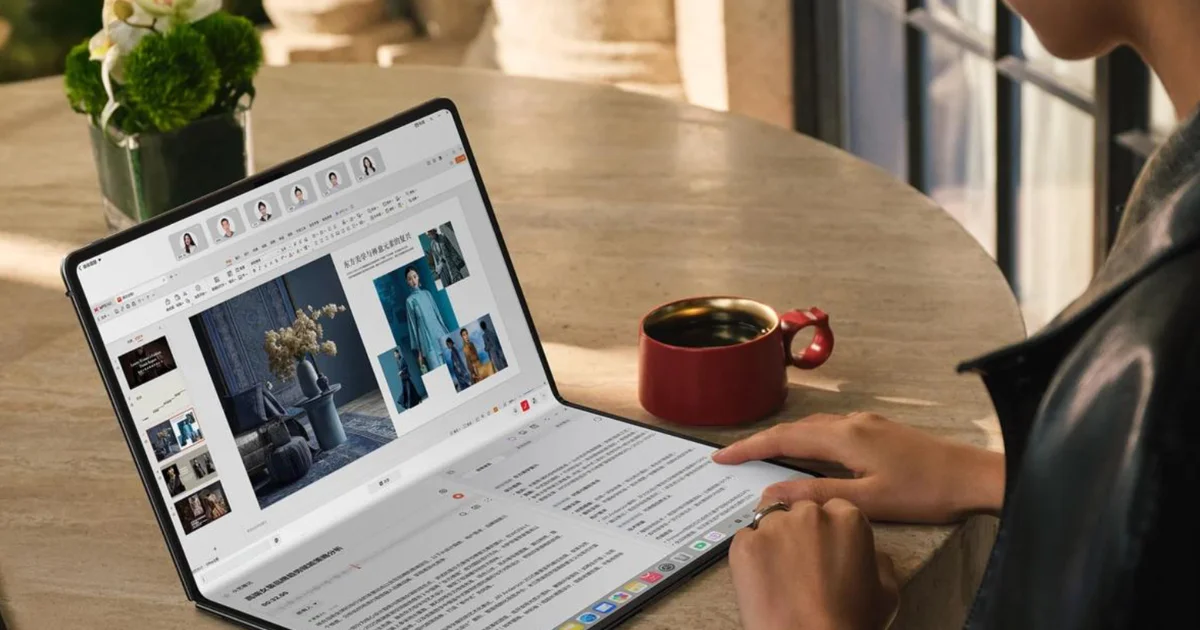 Huawei MateBook Fold แล็ปท็อปพับได้ที่กำลังนิยามการพกพาใหม่