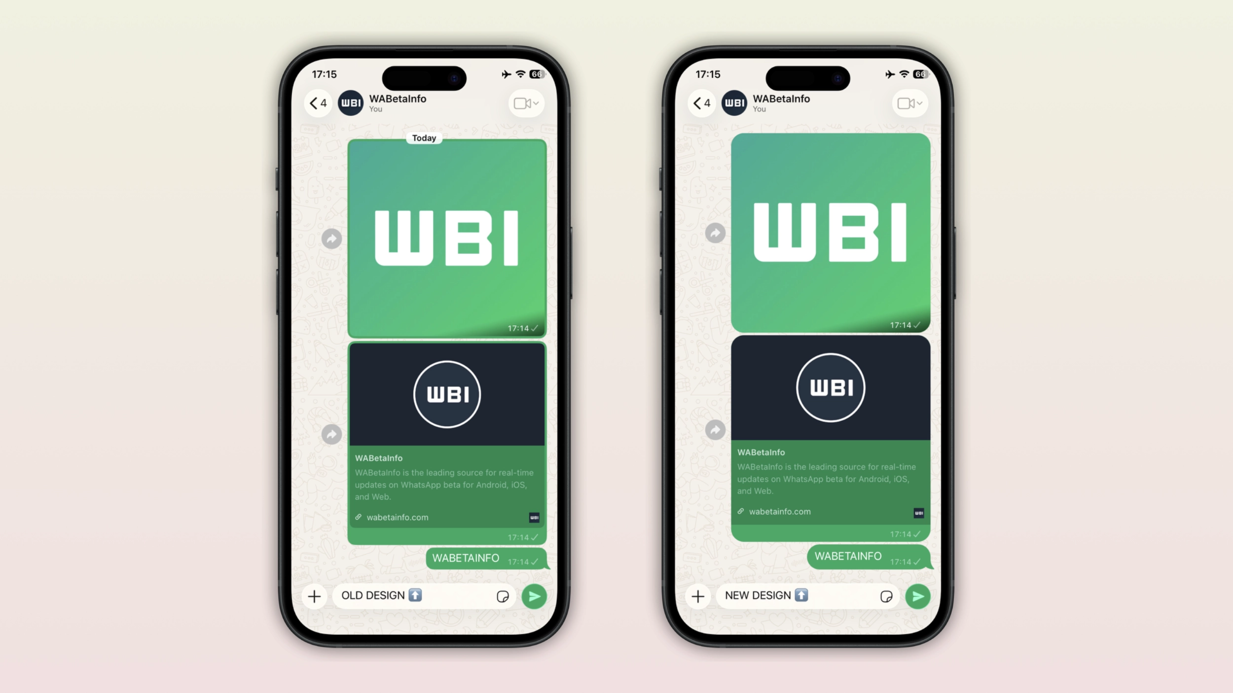 ดีไซน์ฟองข้อความใหม่บน iOS ผลัก WhatsApp ให้เข้าใกล้ iMessage