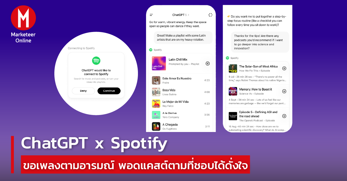 Spotify AI กำลังเปลี่ยนวิธีค้นพบเพลงด้วย ChatGPT และ Running Mode