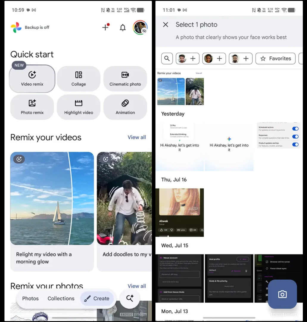ปุ่มกล้องลอยใน Google Photos ทำให้เวิร์กโฟลว์ AI แก้ไขภาพเร็วขึ้นครึ่งหนึ่ง