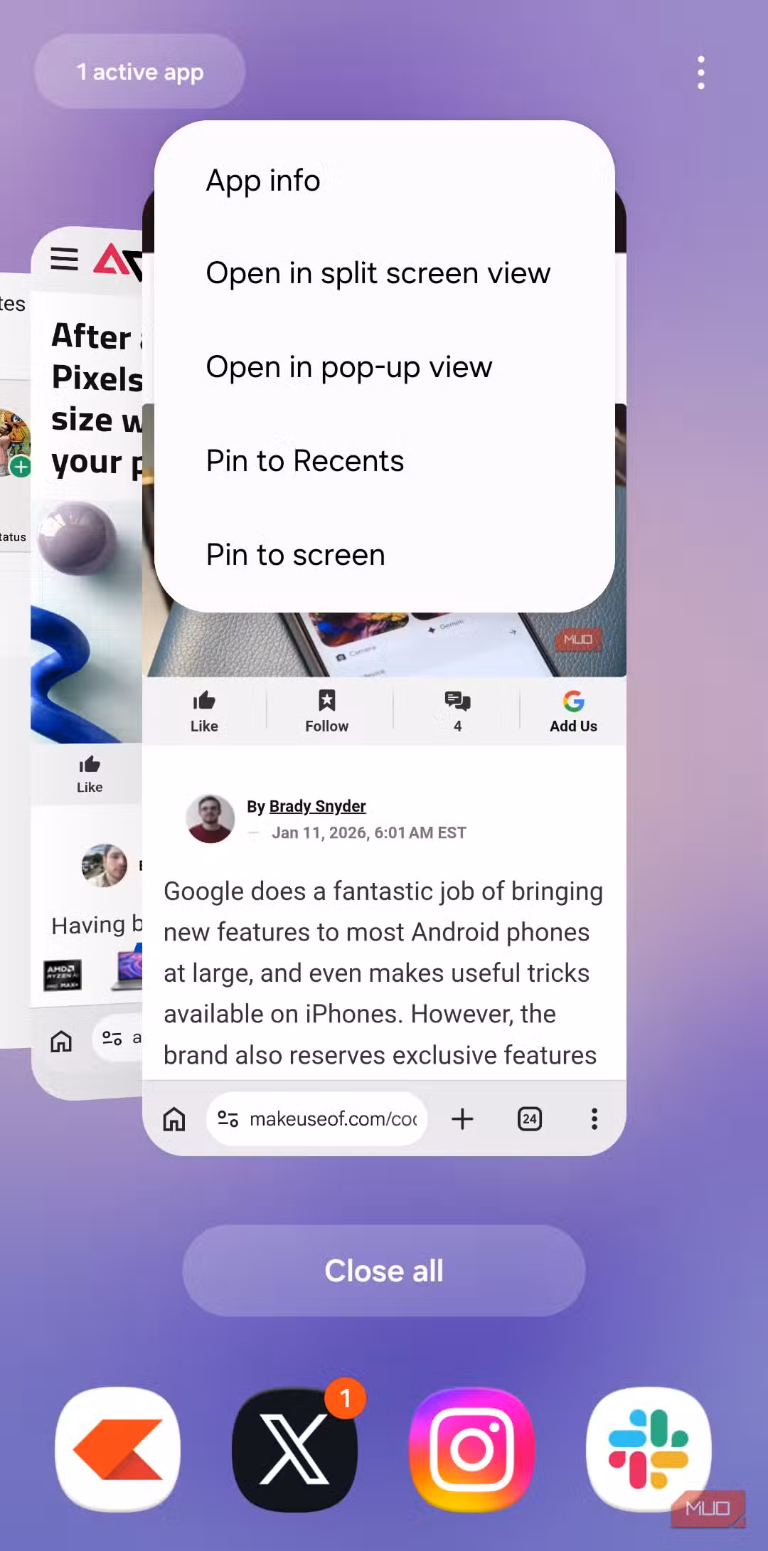 Chrome Android หายกระตุกแล้ว: อัปเดตใหม่เปลี่ยนการเลื่อนหน้าเว็บ