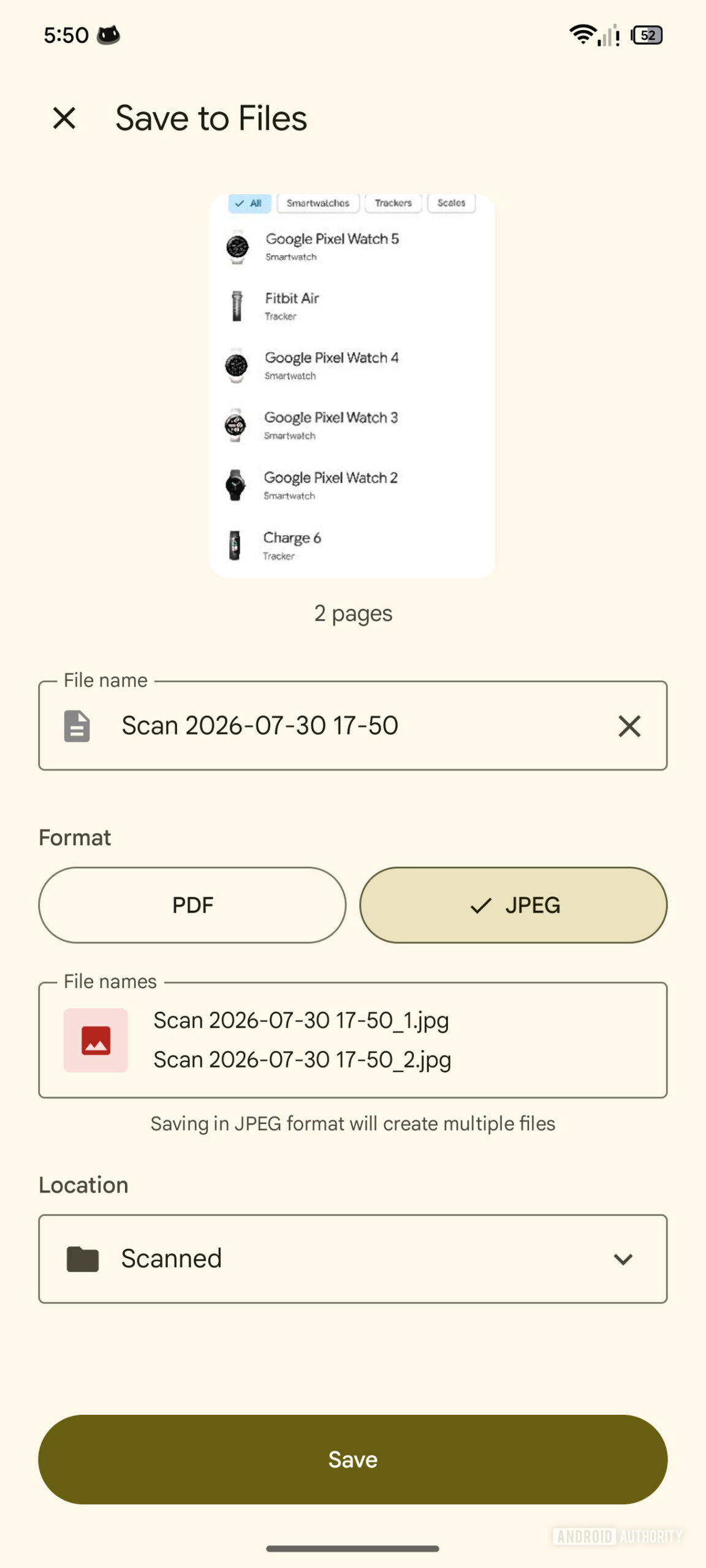 คู่มือใช้ Google Files สแกนเอกสาร บันทึก PDF และ JPEG อย่างมีระบบ