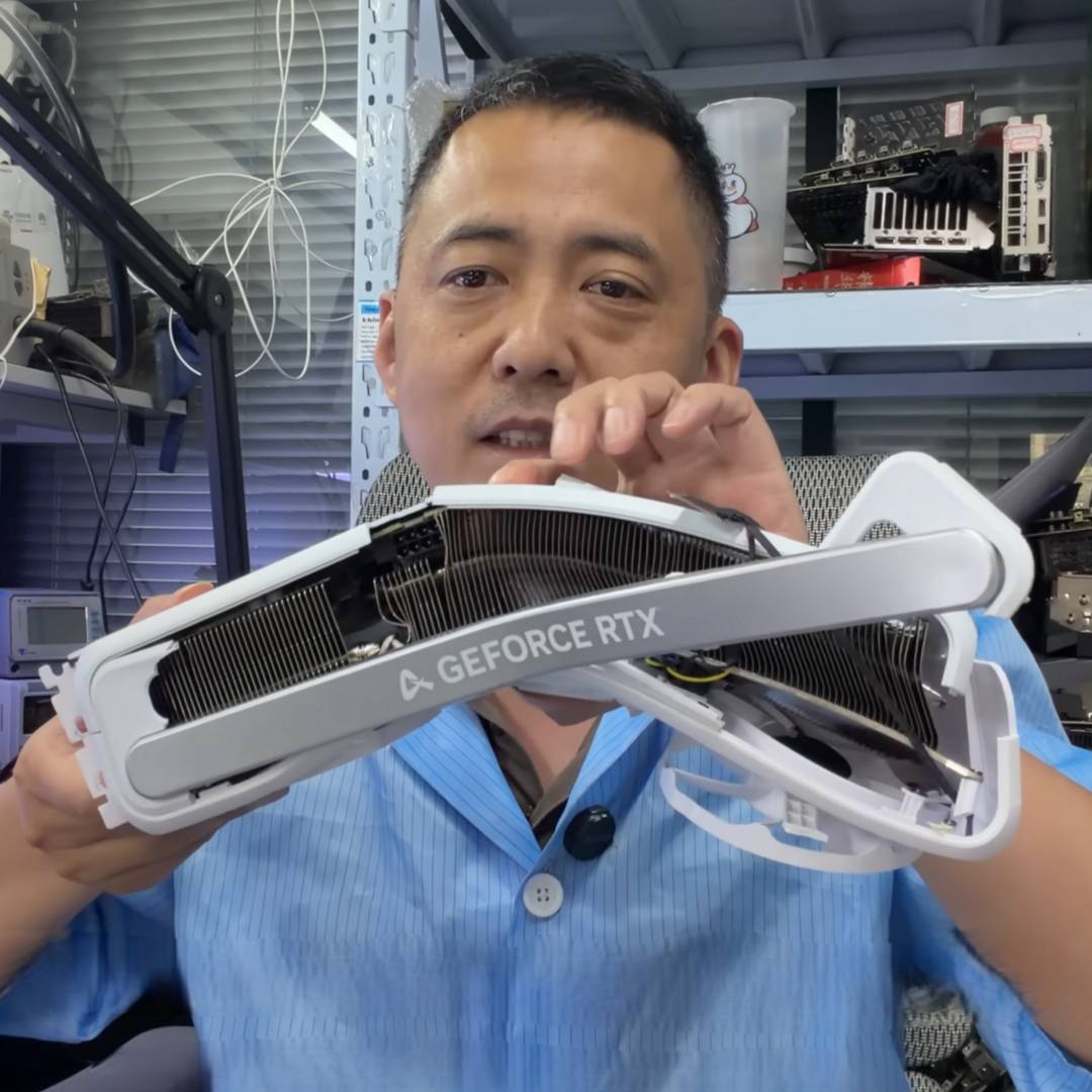 RTX 5060 Ti ซ่อมจากซากรถชน: การ์ดจอคดงอที่ไม่ยอมตาย
