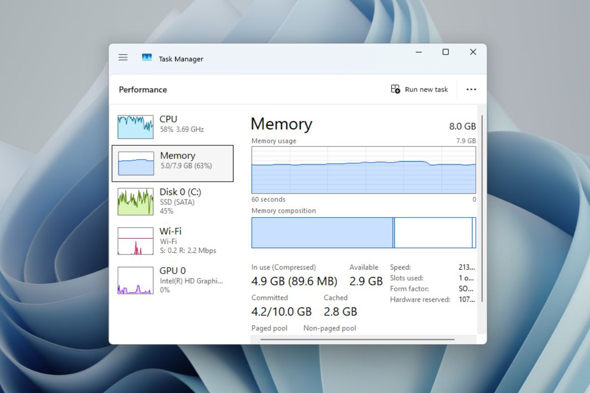 Windows 11 ลดการกินแรม เพื่อให้เครื่อง 8GB กลับมาลื่น