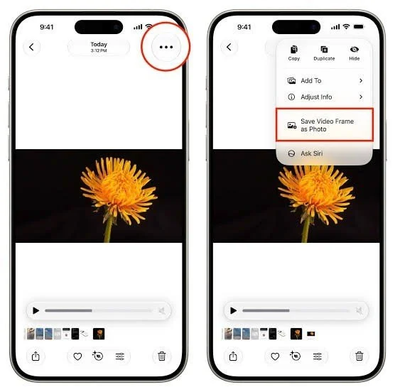 แยกเฟรมจากวิดีโอใน iOS 27 พลิกวิธีถ่ายภาพบน iPhone