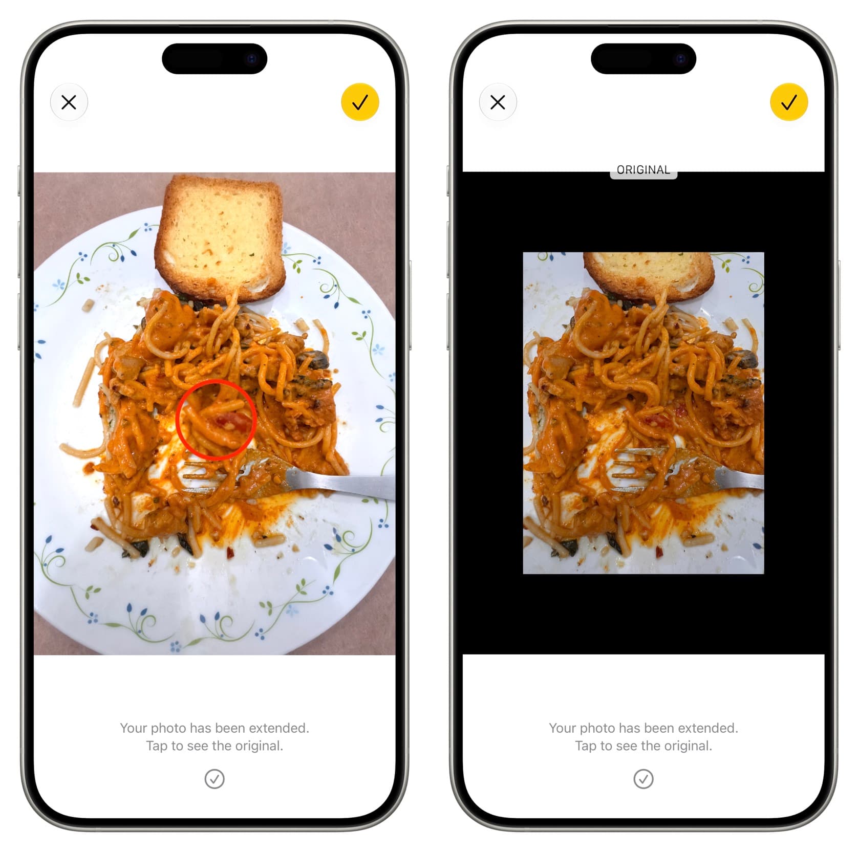 ขยายรูปภาพเกินขอบเดิมด้วย Apple Intelligence บน iPhone และ Mac