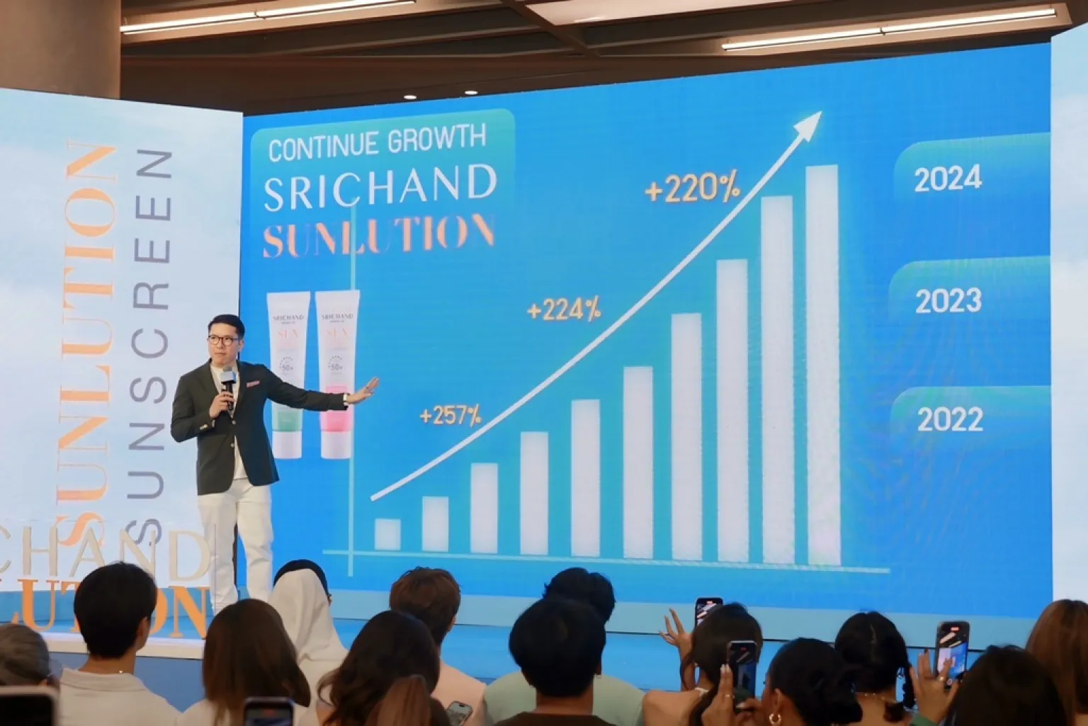 ศรีจันทร์ และคลื่นใหม่แบรนด์บิวตี้รุกสกินแคร์ด้วยพรีเซนเตอร์