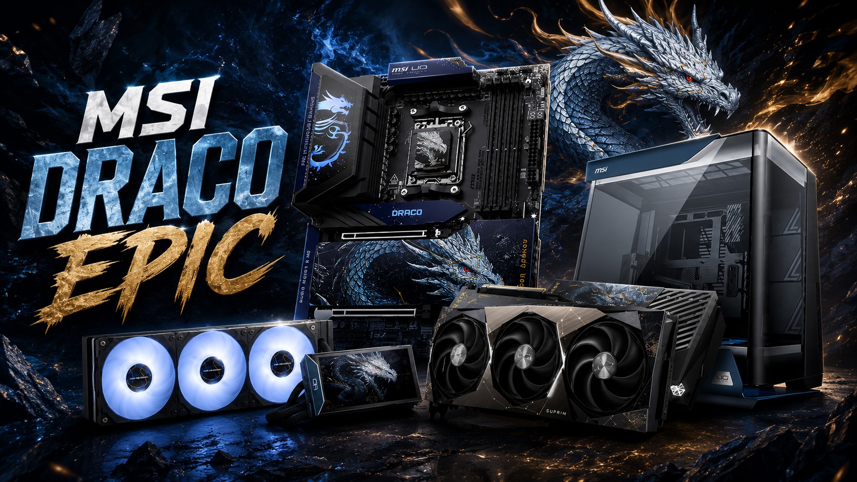 MSI Draco Epic Edition: อุปกรณ์เกมมิ่งครบชุดที่เล่าเรื่องมังกรตำนาน