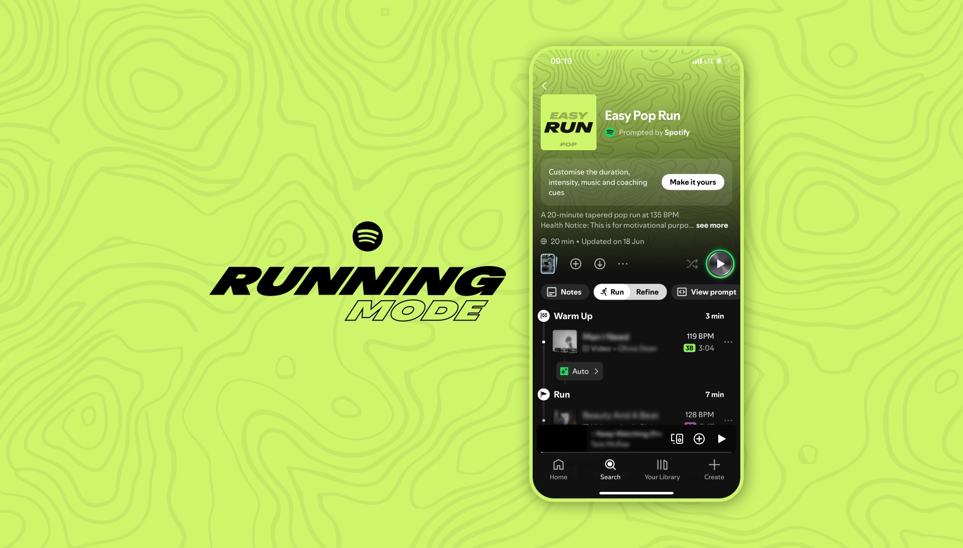 Spotify Running Mode ซิงก์จังหวะวิ่งกับเพลงอัตโนมัติ