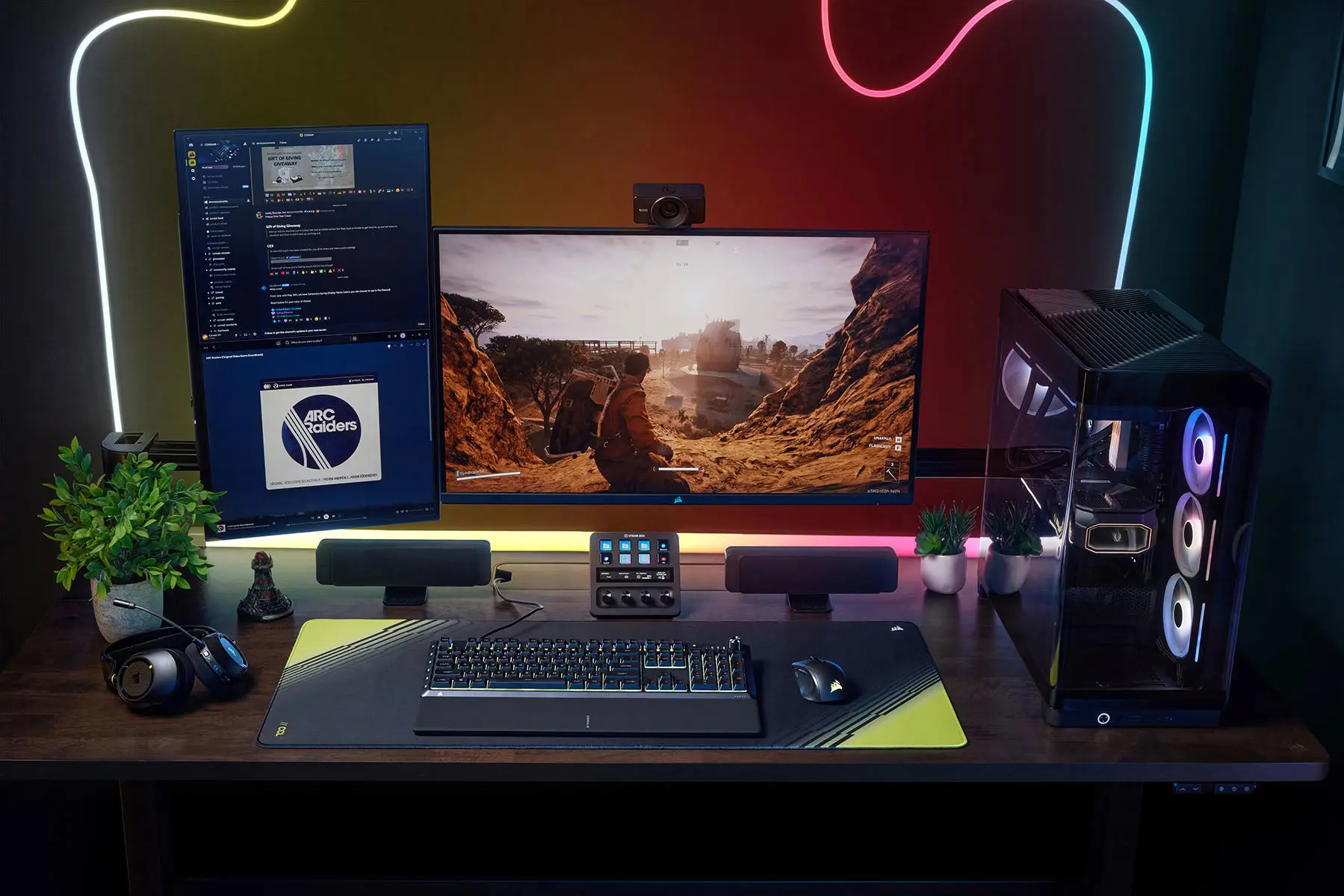 Corsair ดันไลน์กลางด้วยคีย์บอร์ด Skiff 100 และเมาส์ Harpoon v2 Wireless