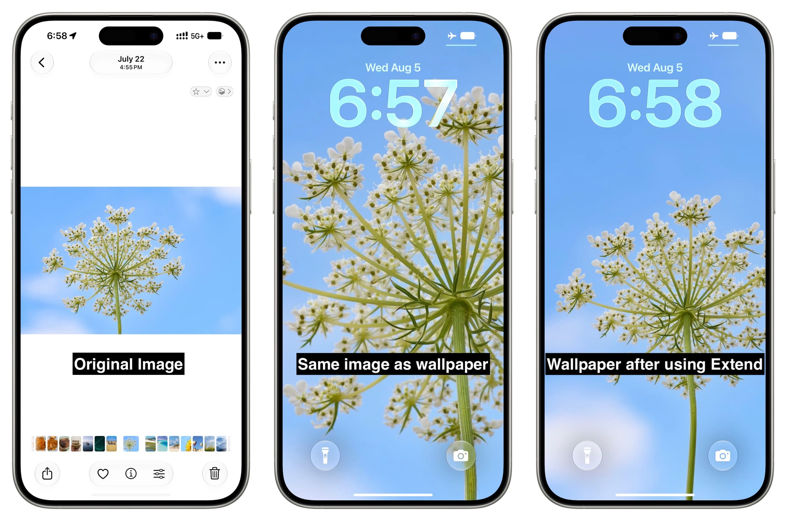 ขยายรูปภาพ iPhone ให้กว้างกว่าเดิมด้วย Apple Intelligence