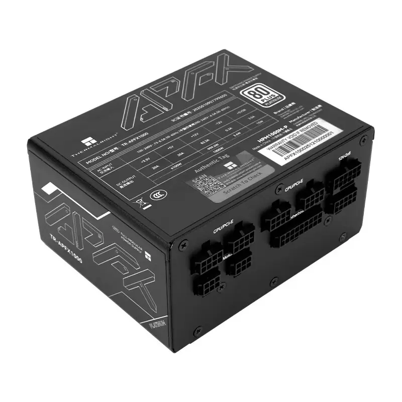 PSU SFX 1000W ขนาดเล็กที่เปลี่ยนเกมการสร้างเครื่อง SFF