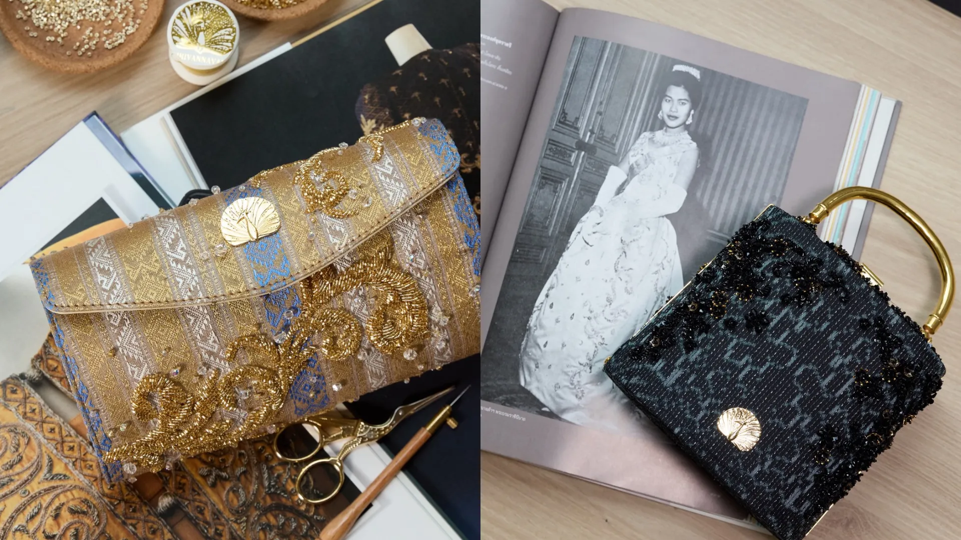 ผ้าไหมหรูพบศิลปะสมัยใหม่ ในคอลเลกชั่นกระเป๋าลิมิเตดเอดิชั่น