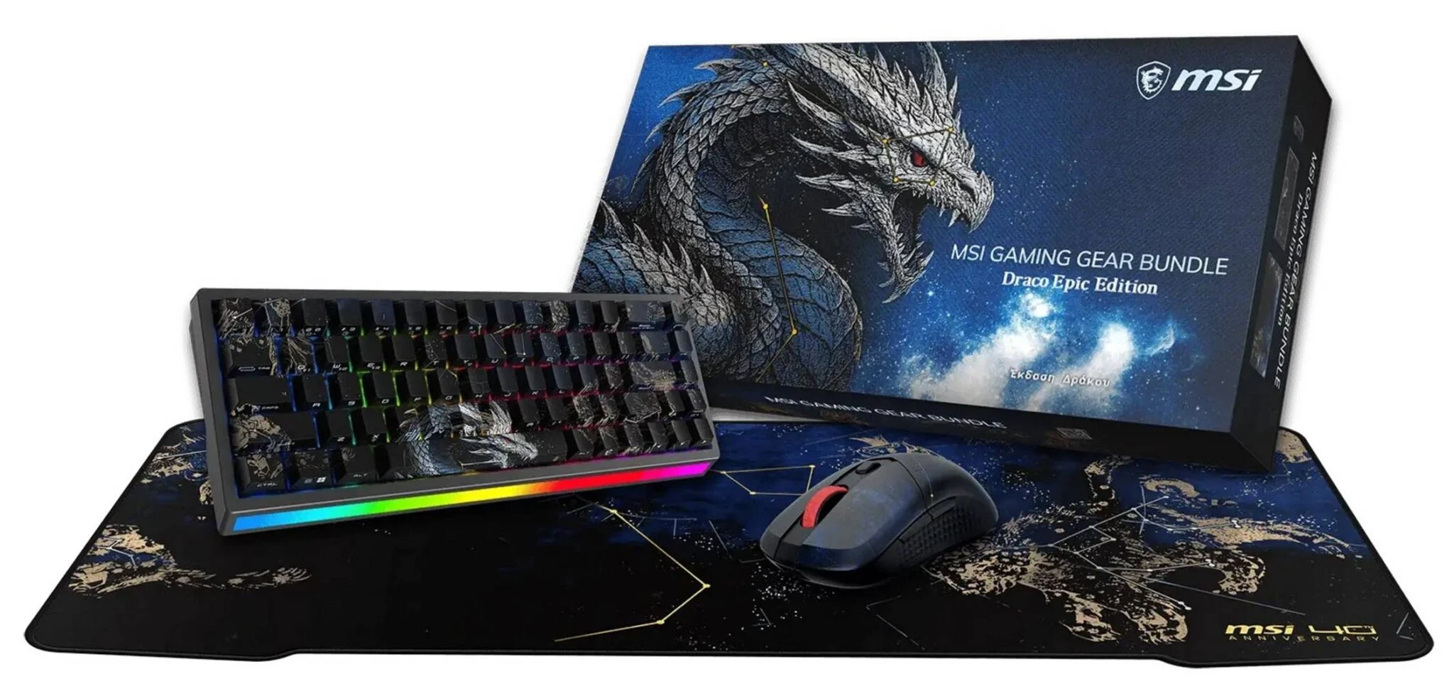 MSI Draco Epic Edition: อุปกรณ์เกมมิ่งครบชุดที่เล่าเรื่องมังกรตำนาน